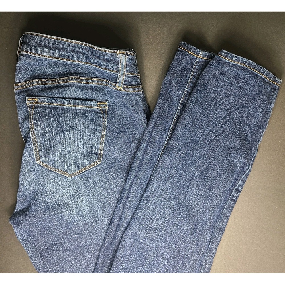 Old Navy Maternity Jeans Size 2R Blue Stretch Panel Skinny Denim EUC